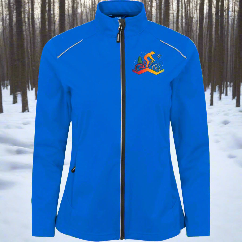 Womens Winter Cycling Weatherproof Tech Soft-Shell Jacket