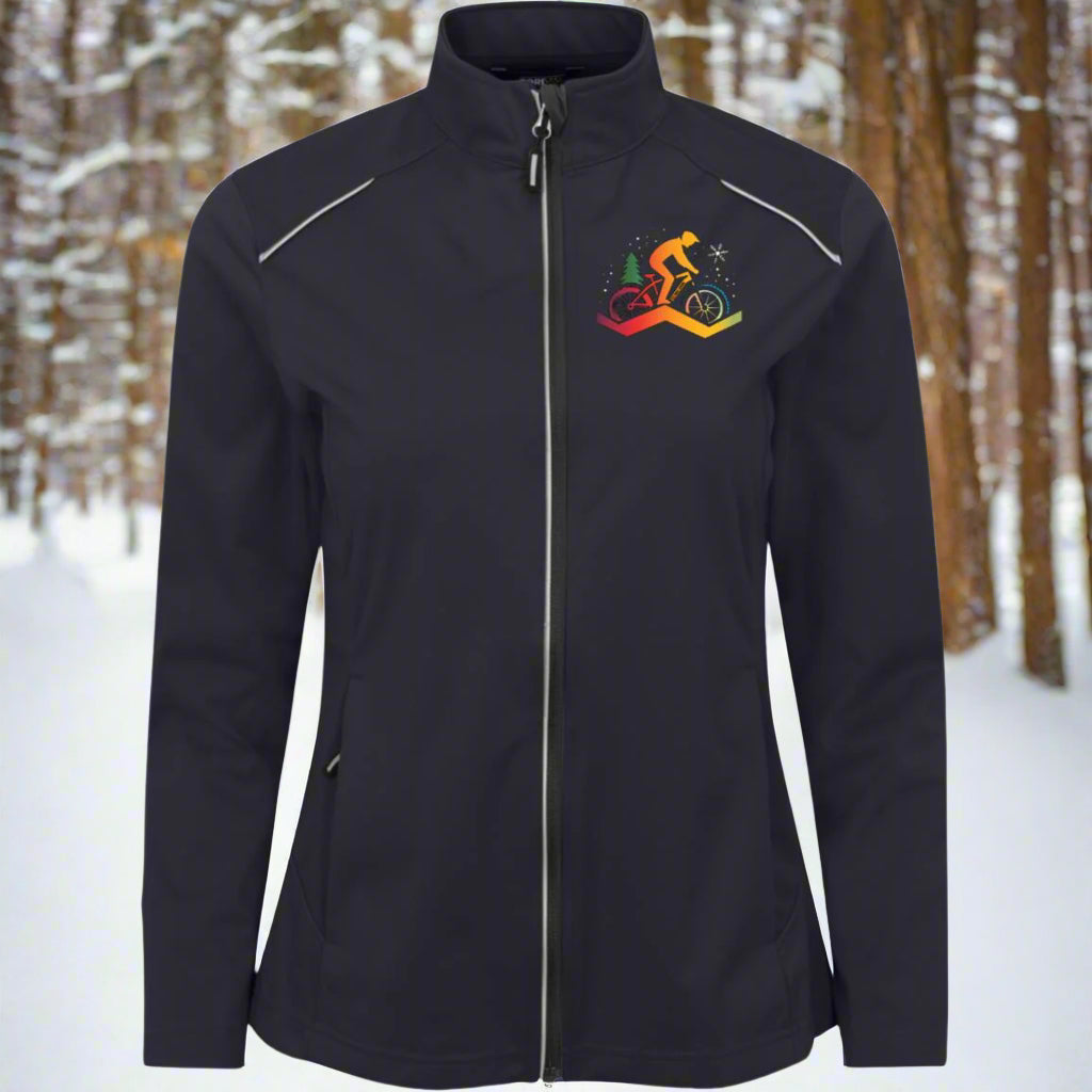 Womens Winter Cycling Weatherproof Tech Soft-Shell Jacket