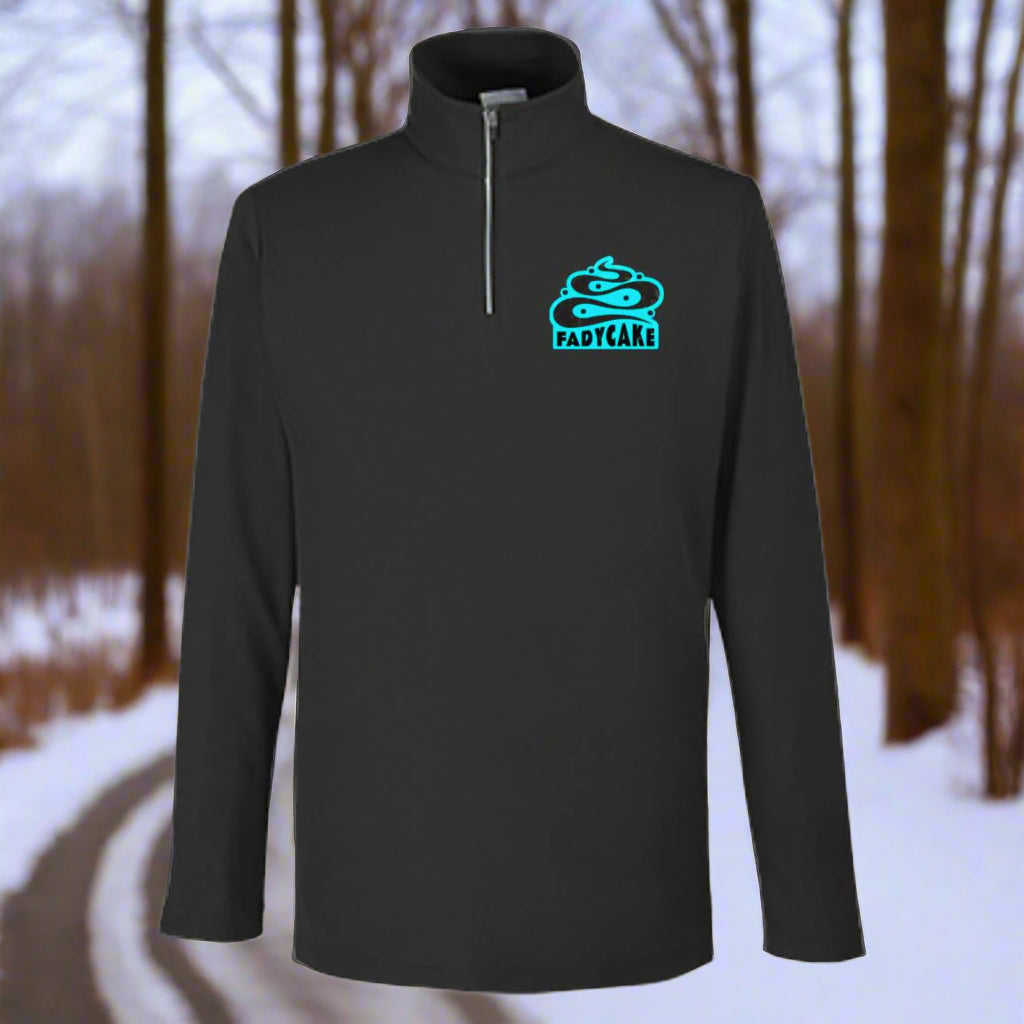 Mens FADYCAKE Quarter Zip Base Layer