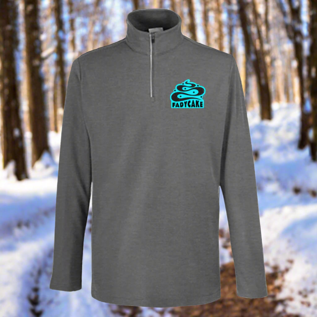 Mens FADYCAKE Quarter Zip Base Layer