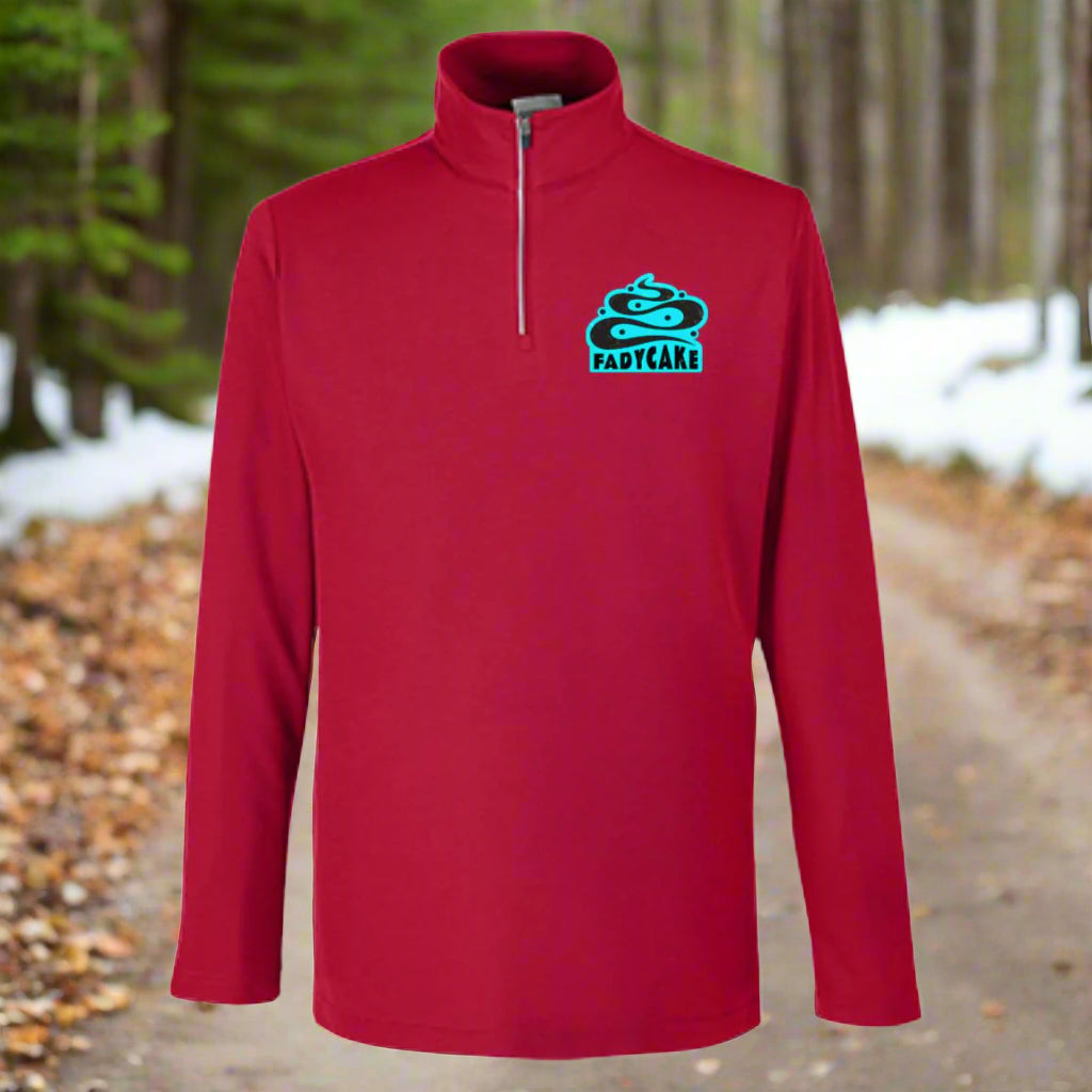 Mens FADYCAKE Quarter Zip Base Layer
