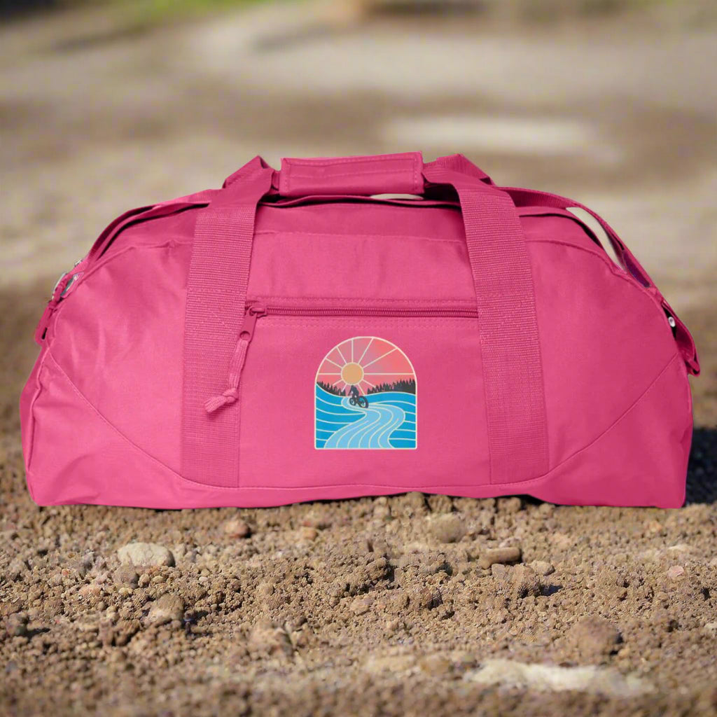 Ride Day Large Duffel Bag - Fat Bike Asinine