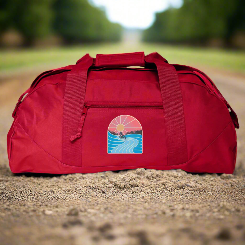 Ride Day Large Duffel Bag - Fat Bike Asinine