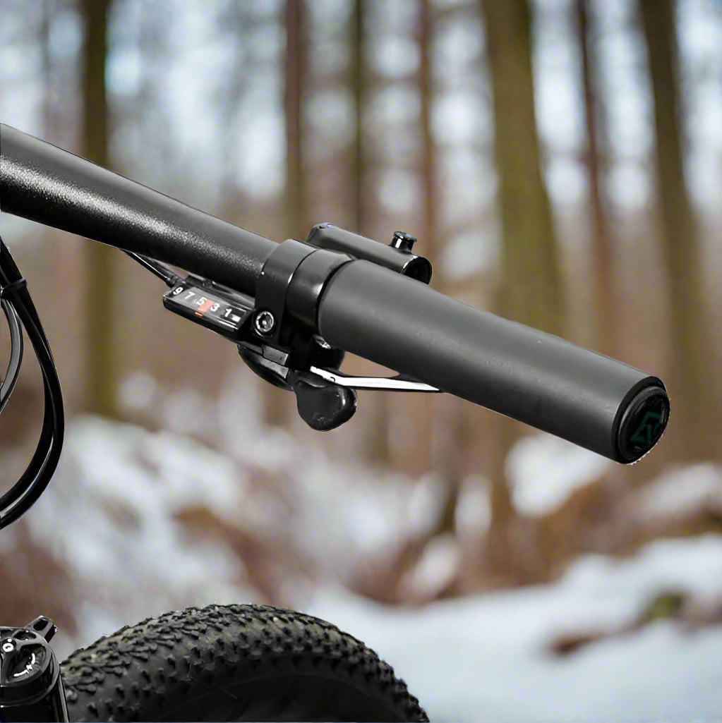 Silicone Foam Grips for Fat Bikes and Mountain Bikes