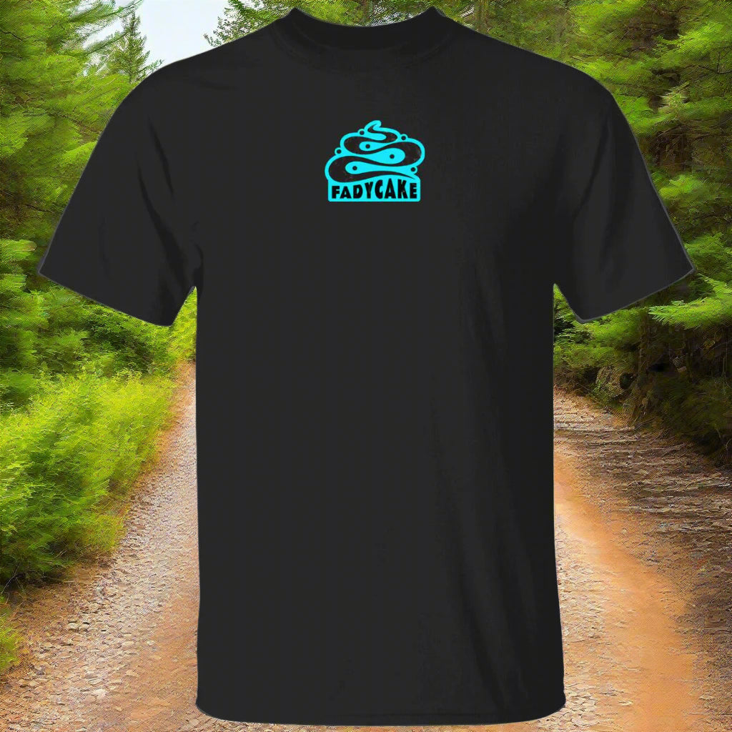 FADYCAKE Logo Ice Blue T-Shirt