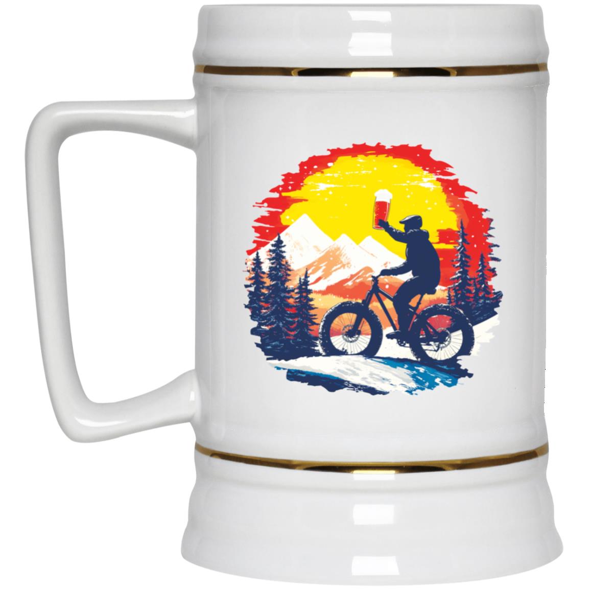 Fat Bike Life Beer Stein - 22oz. - Fat Bike Asinine