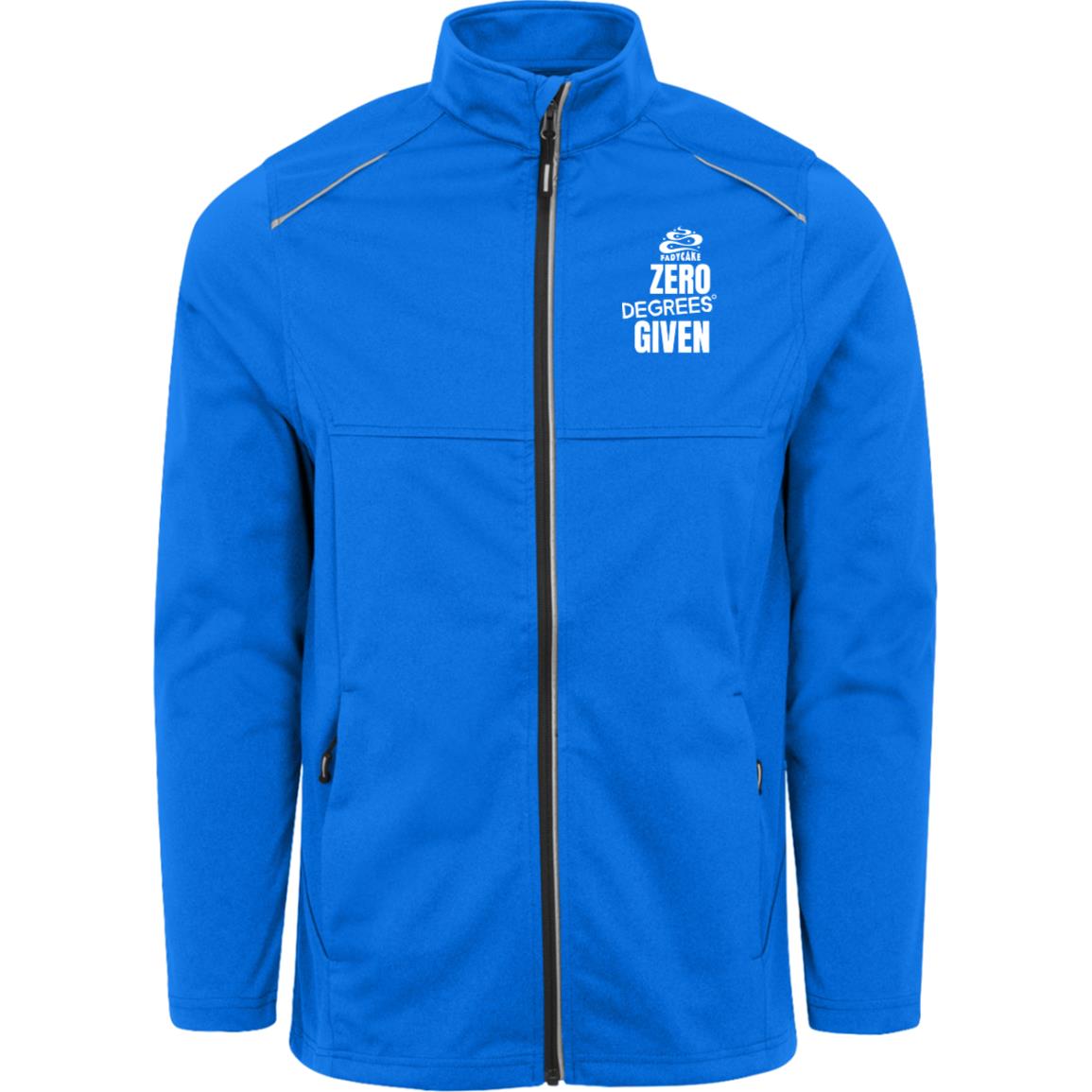 Mens FADYCAKE Winter Cycling Weatherproof Tech Soft-Shell Jacket blue