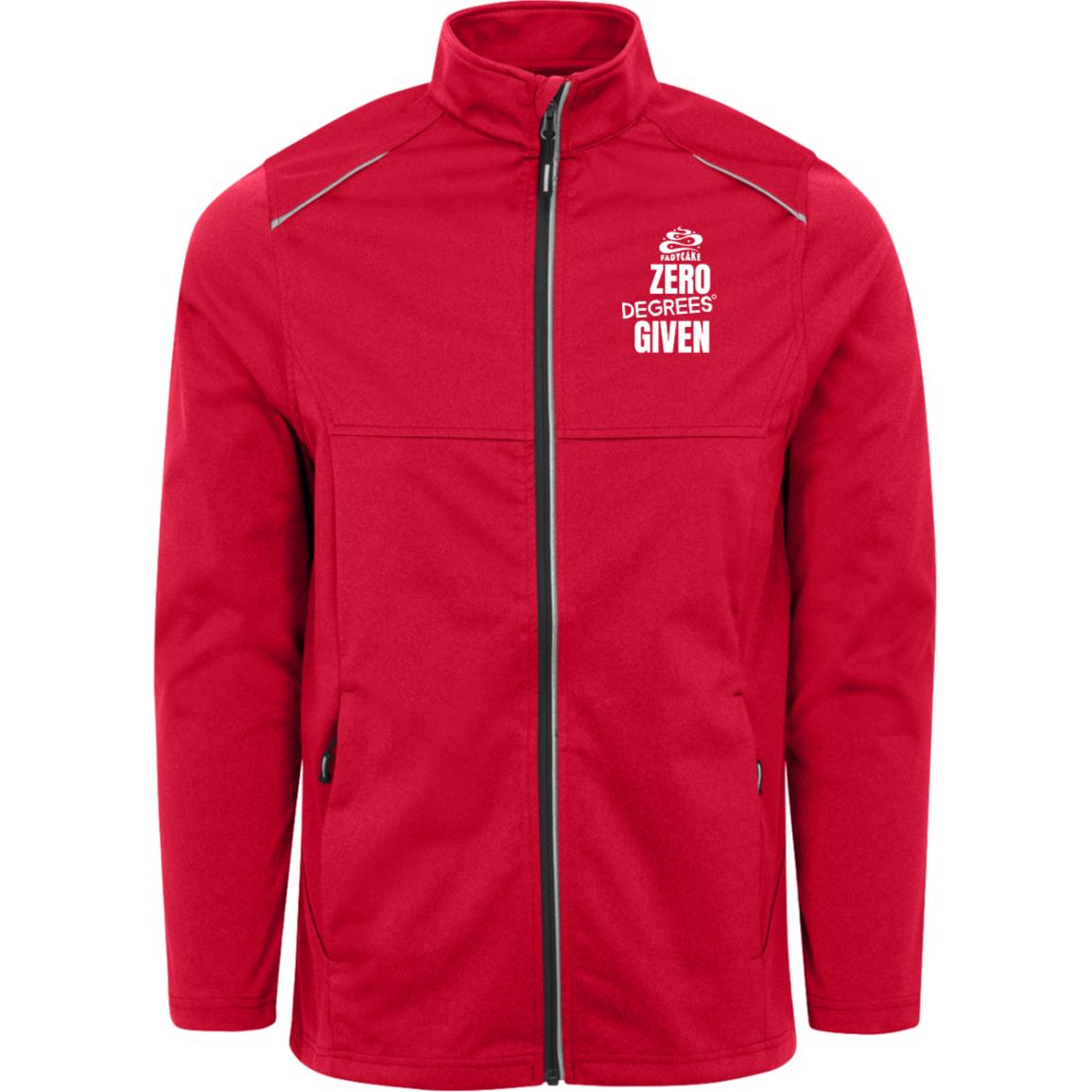 Mens FADYCAKE Winter Cycling Weatherproof Tech Soft-Shell Jacket red