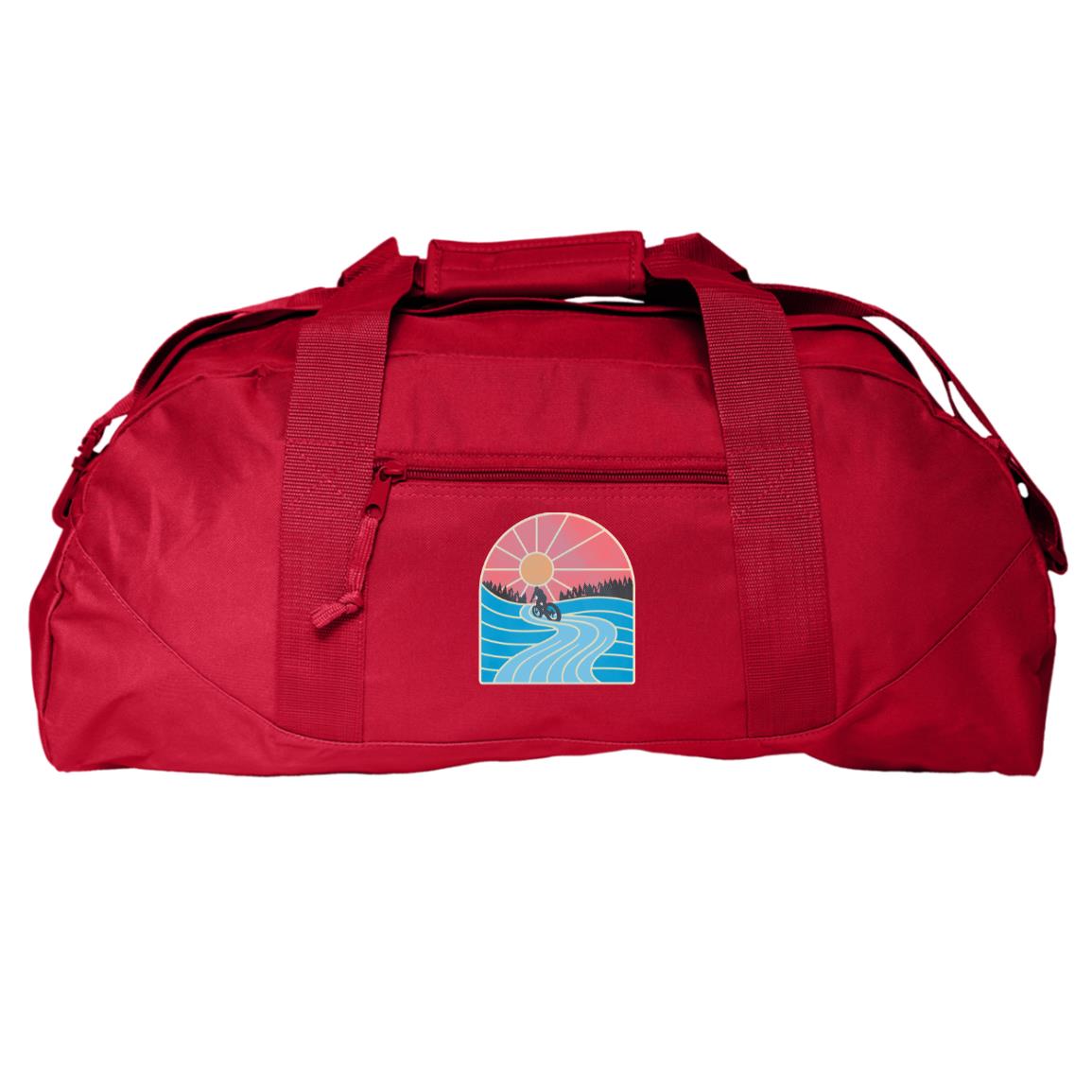 Ride Day Large Duffel Bag - Fat Bike Asinine