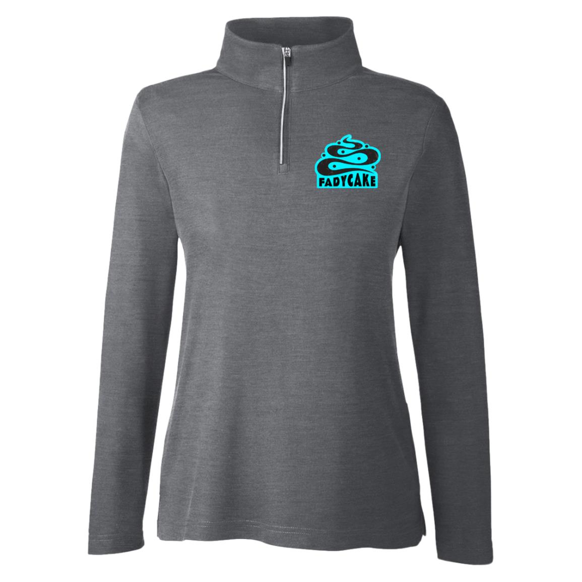 Womens FADYCAKE Quarter Zip Base Layer