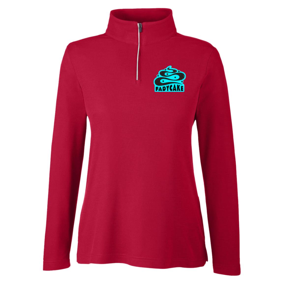 Womens FADYCAKE Quarter Zip Base Layer