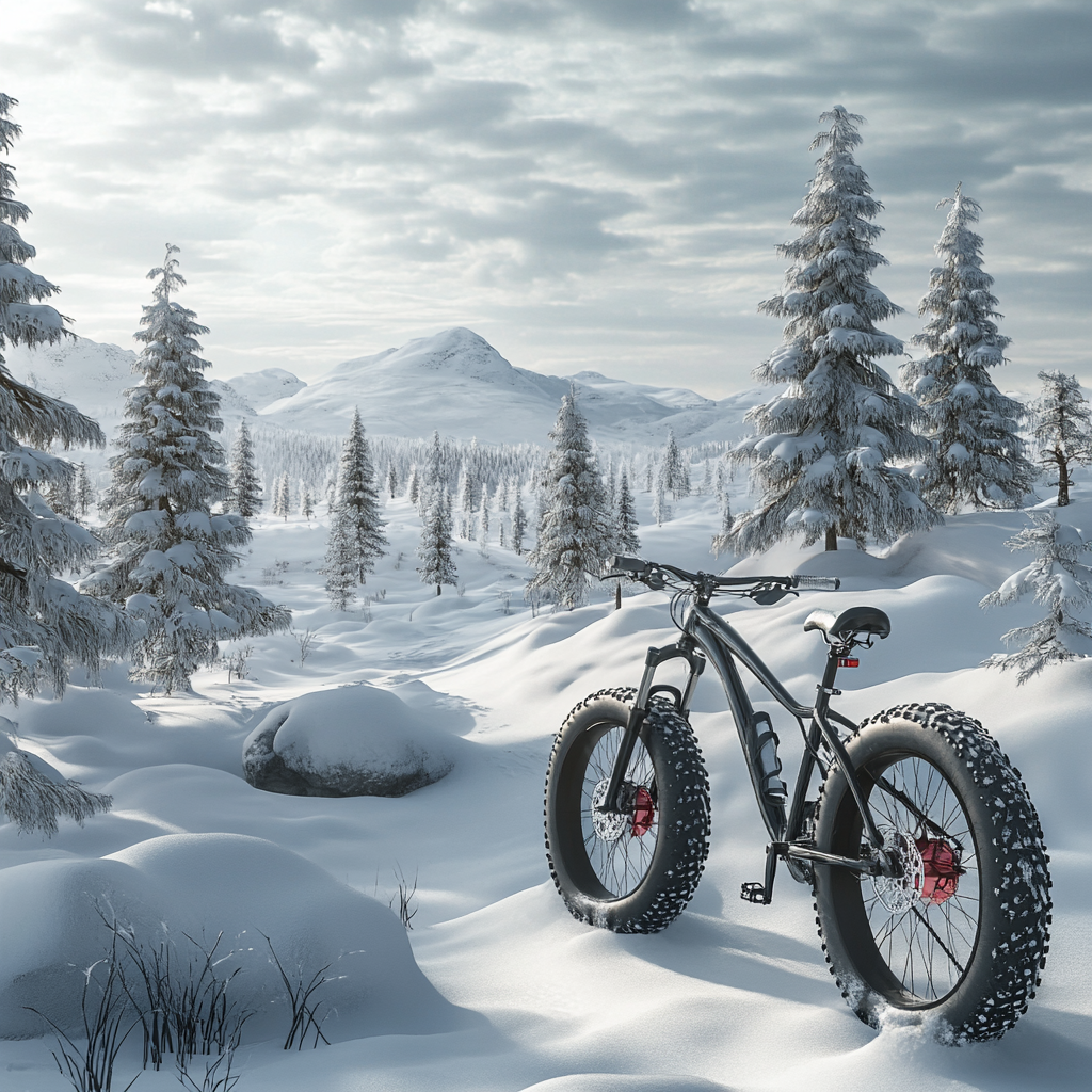 fat tire bike, fat bike asinine, FADYCAKE, winter cycling, winter fat biking, fat biking in snow, winter bike riding, winter accessories 