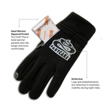 Weatherproof Winter Bike Riding Gloves with Pocket for Hand Warmer | FADYCAKE | Fat Bike Asinine