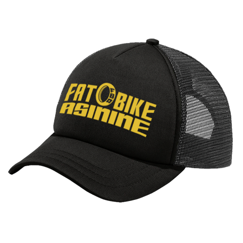 Fat Bike Asinine Logo Trucker Hat | Fat Bike Asinine